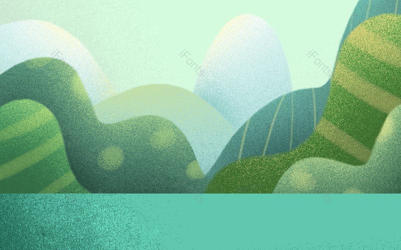 绿色春分装饰绿色植物山水山川元素,插画/手绘图,插画/手绘图库,插画/手绘图下载,插画/手绘